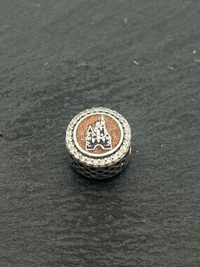Pandora Disneyland Exclusive Charm Sterling Silver Bead Charm Jewelry